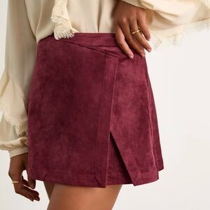 Lulu’s faux wrap skort